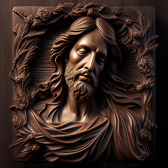 3D model st jesus (STL)